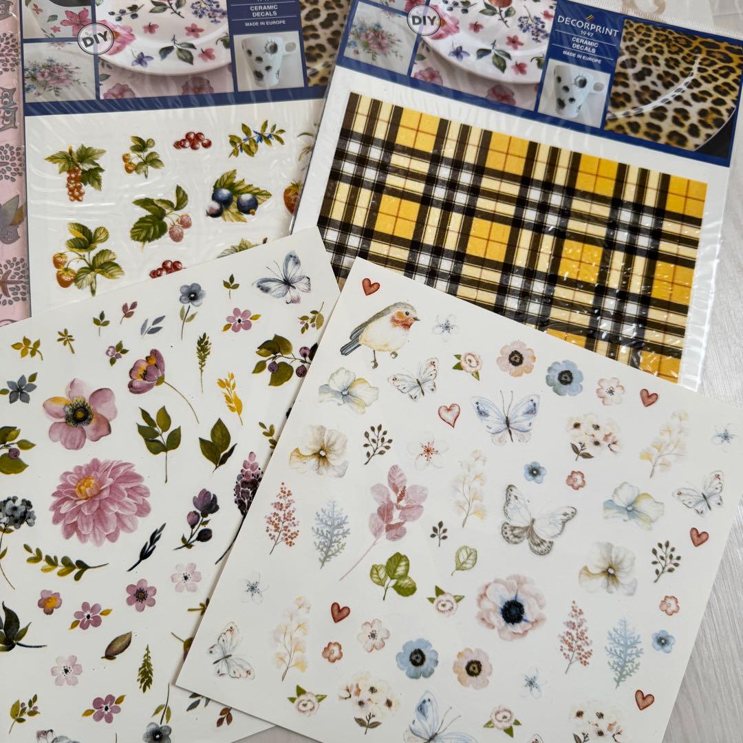 11ポーセラーツ用転写紙 15枚セット