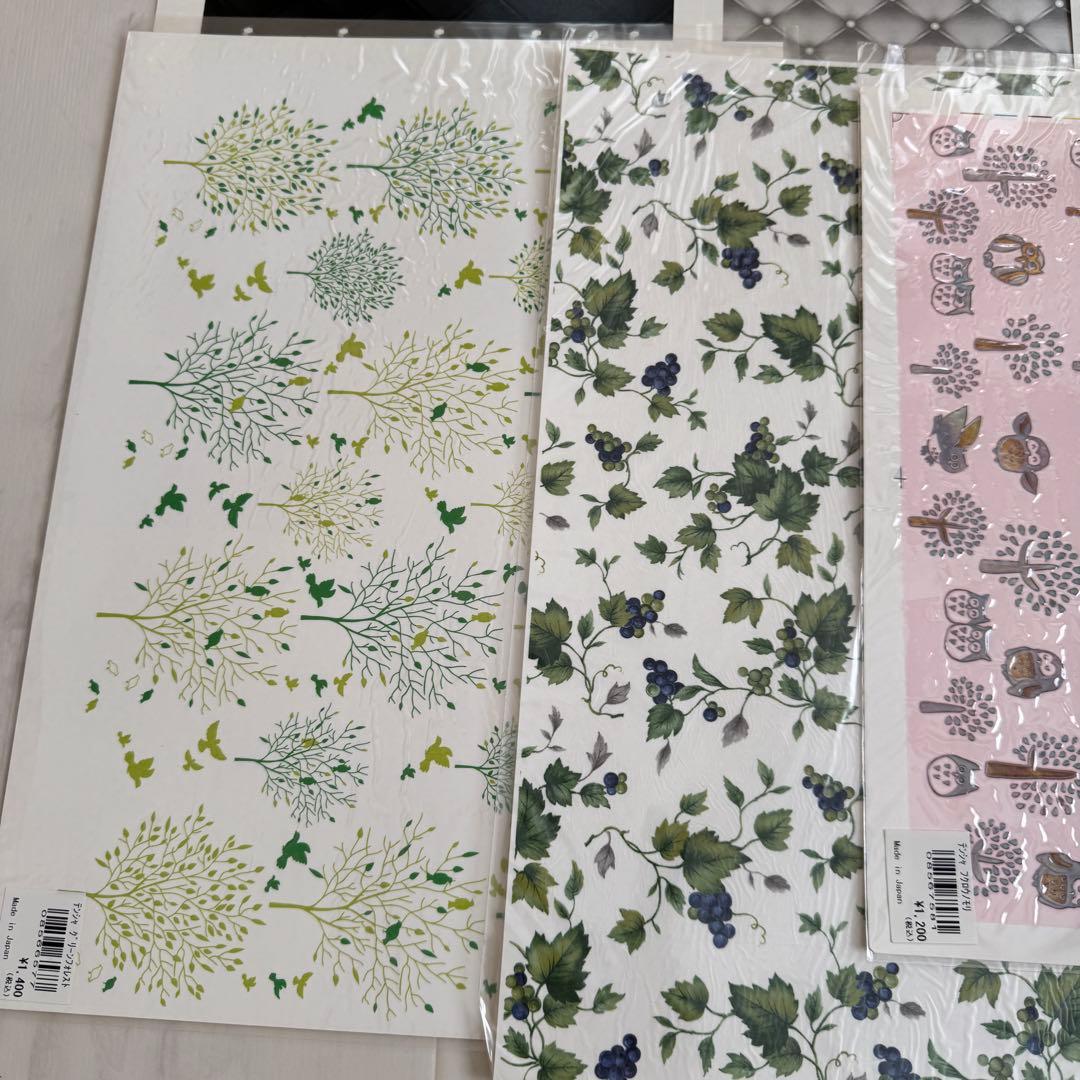 11ポーセラーツ用転写紙 15枚セット