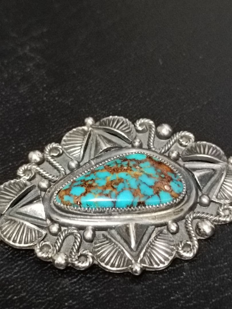 デリック ゴードン ターコイズシルバーペンダント