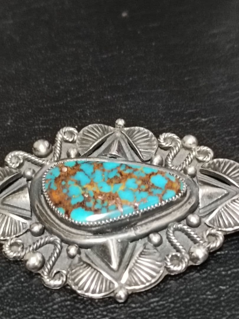 デリック ゴードン ターコイズシルバーペンダント