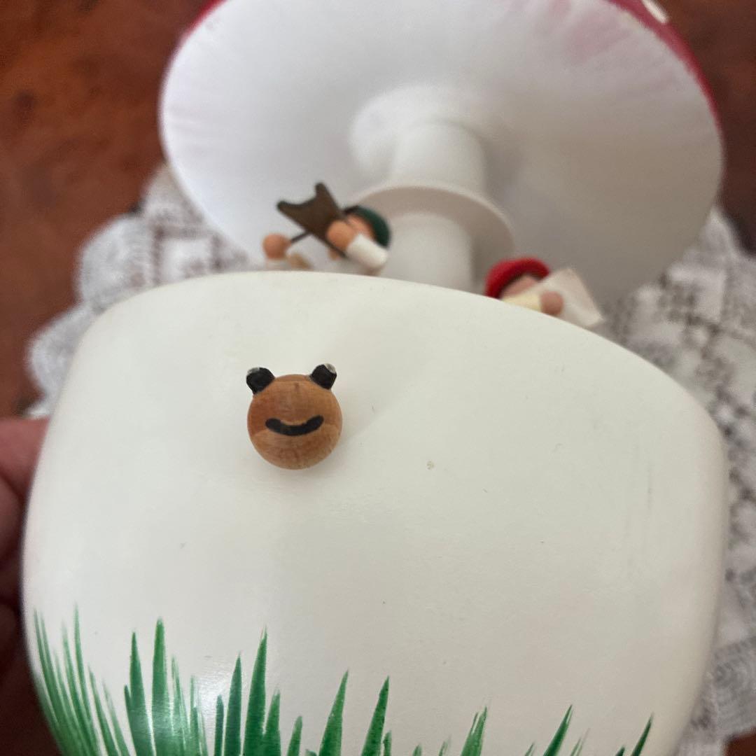 ✨希少✨RichardGlasser オルゴール/キノコの下での子供たちの演奏会