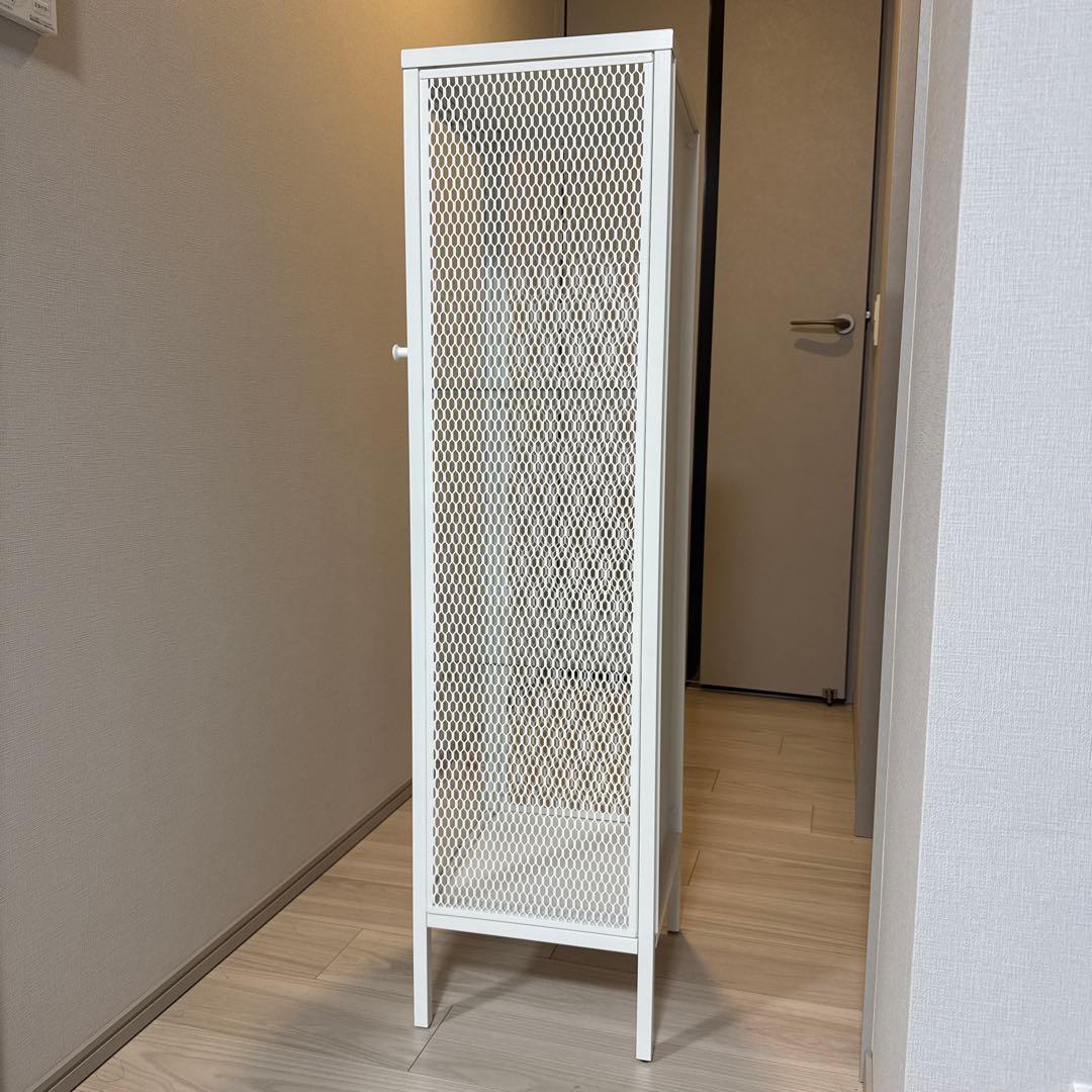 IKEA BAGGEBO バッゲボー ガラス扉 キャビネット 完成品
