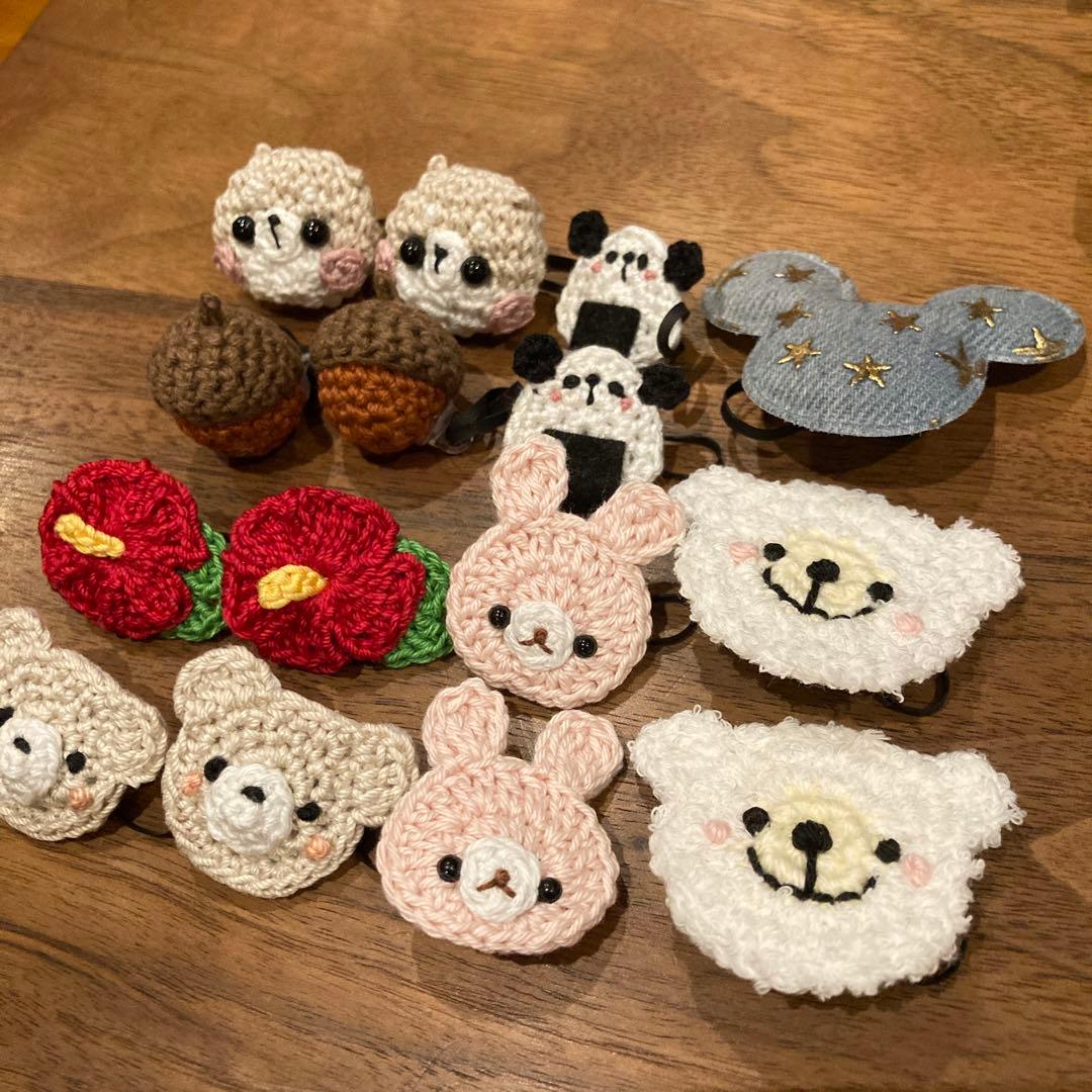 イブピ様ご確認用☆ハンドメイド　ヘアゴム