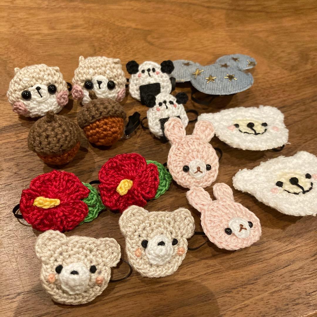 イブピ様ご確認用☆ハンドメイド　ヘアゴム