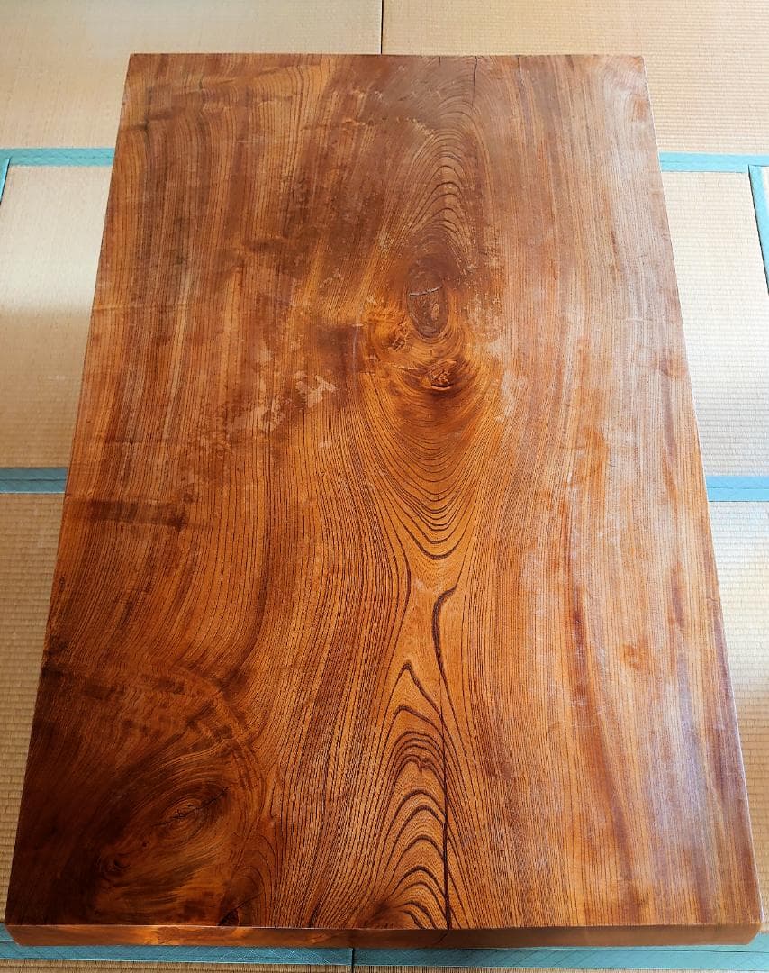 座卓 テーブル ケヤキ 欅 一枚板