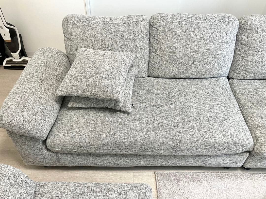 ②【送料込みセット売り】CARLO GRANDE カウチソファ