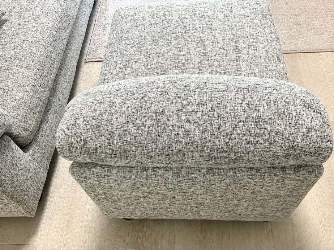 ②【送料込みセット売り】CARLO GRANDE カウチソファ