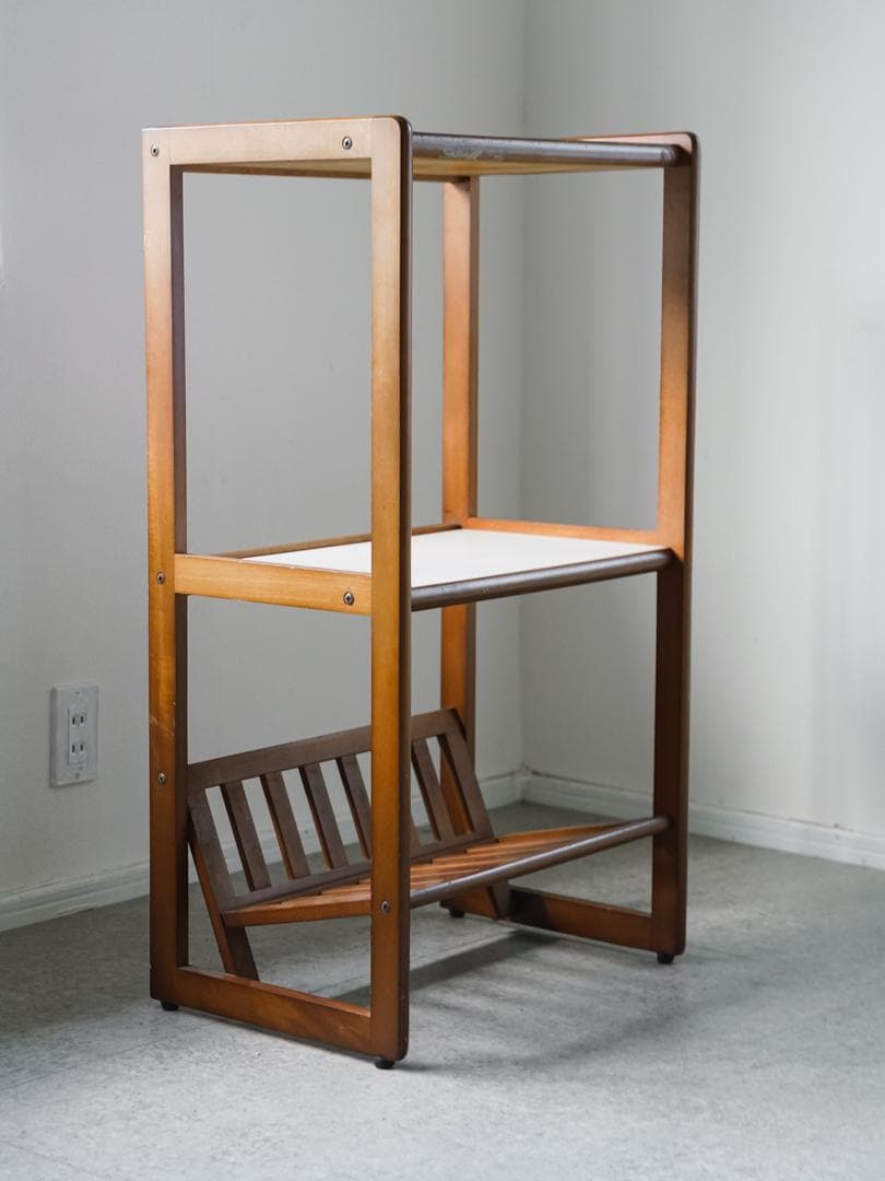 カリモク ヴィンテージ 収納ラック/棚 古道具 ジャパニーズモダン