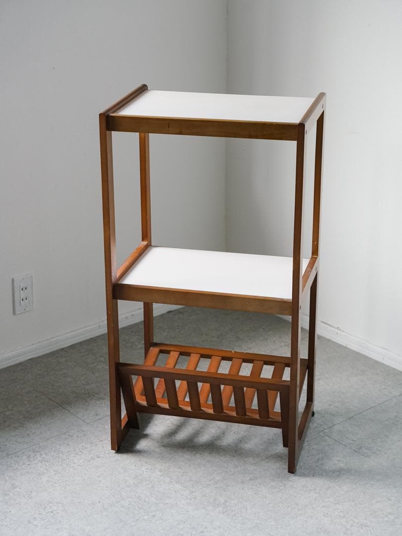 カリモク ヴィンテージ 収納ラック/棚 古道具 ジャパニーズモダン