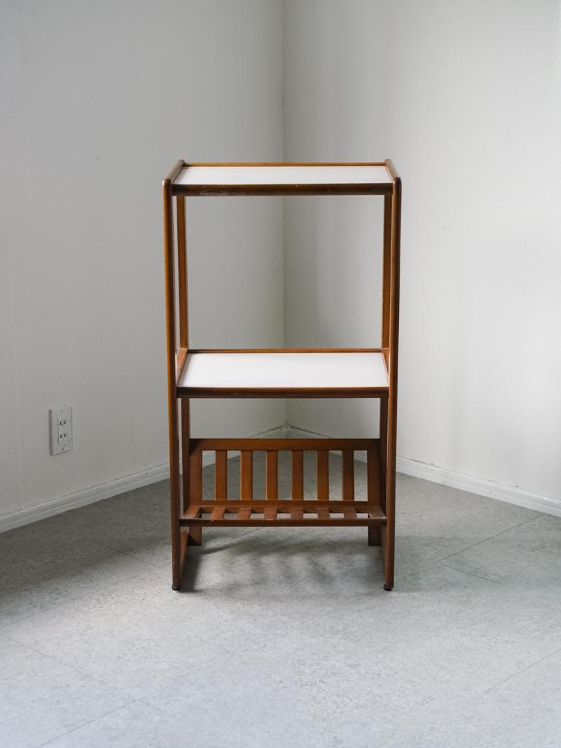 カリモク ヴィンテージ 収納ラック/棚 古道具 ジャパニーズモダン