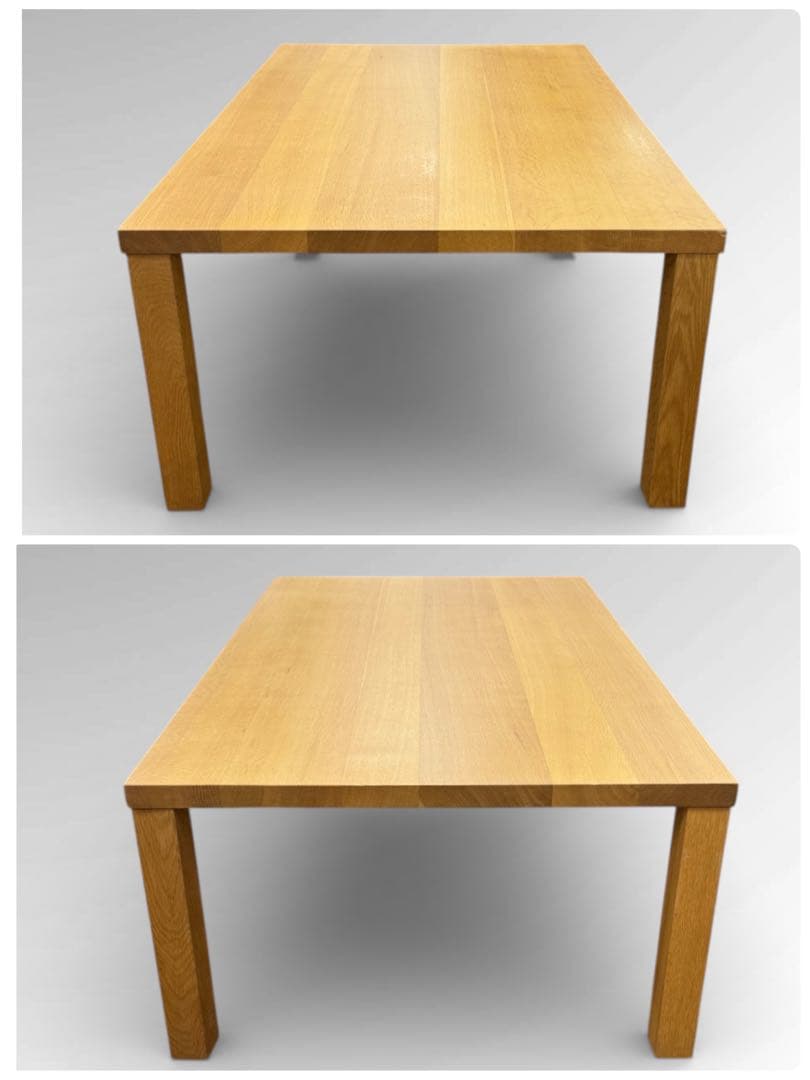 美品 柏木工 センターテーブル ローテーブル ナチュラル オーク 無垢材