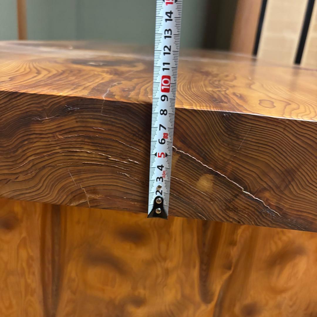 無垢材 センターテーブル 長方形　一枚板