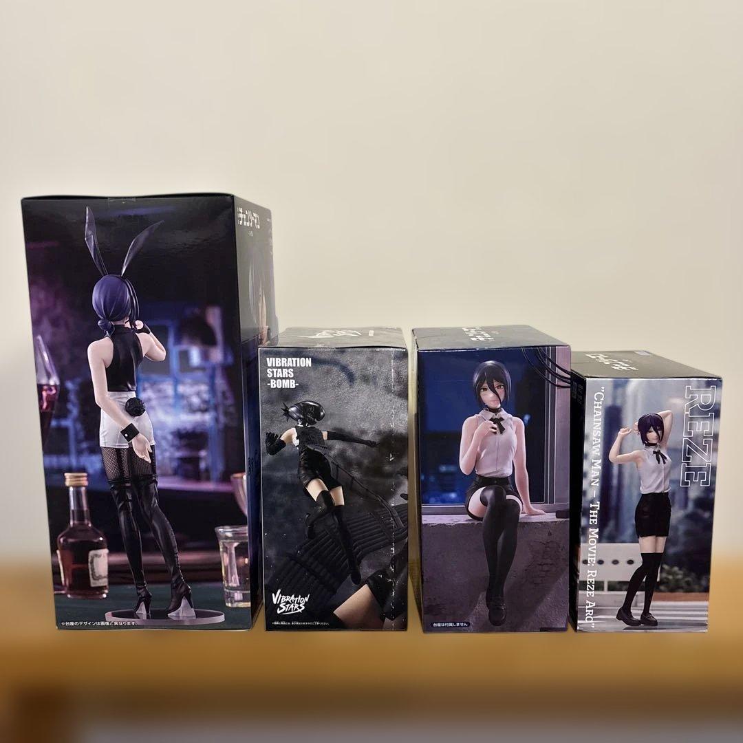 【新品未開封】 劇場版 チェンソーマン レゼ篇 フィギュア 4点セット