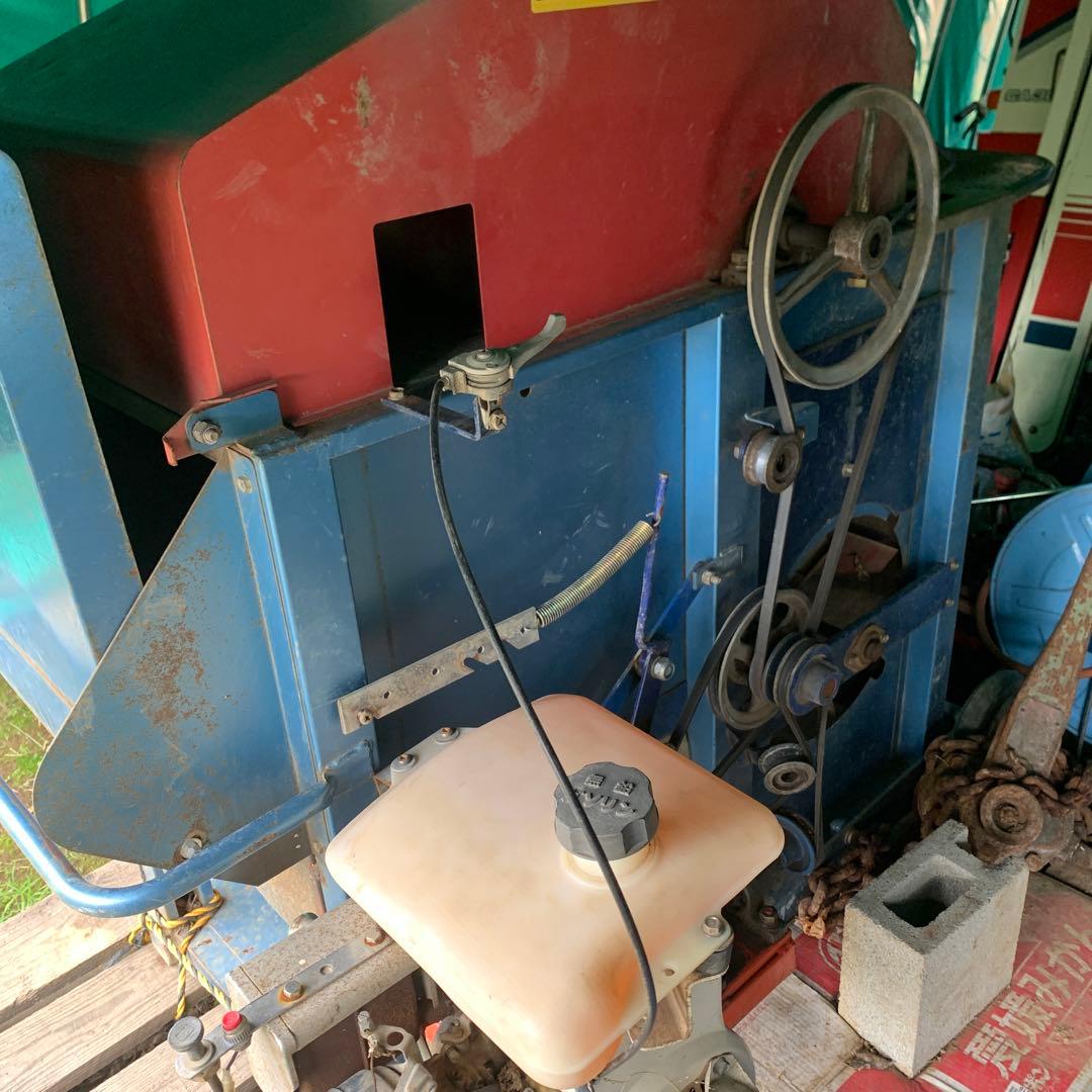 枝豆もぎ取り機（脱莢機）エンジン仕様　値下げ交渉承ります