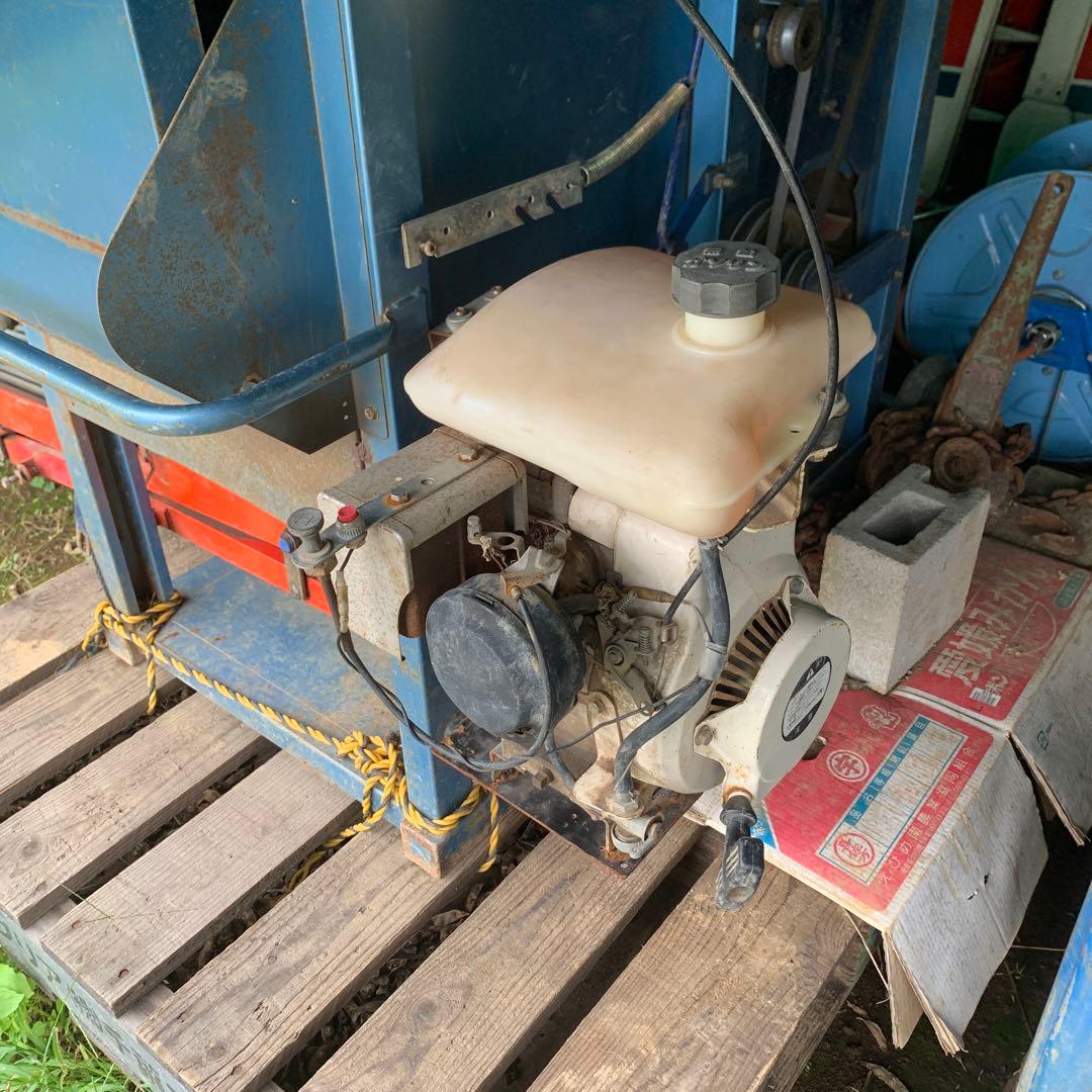 枝豆もぎ取り機（脱莢機）エンジン仕様　値下げ交渉承ります