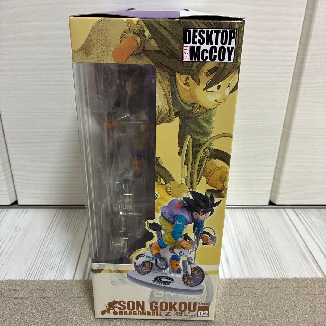 【新品未開封】ドラゴンボールZ デスクトップリアルマッコイ 02 孫悟空 自転車