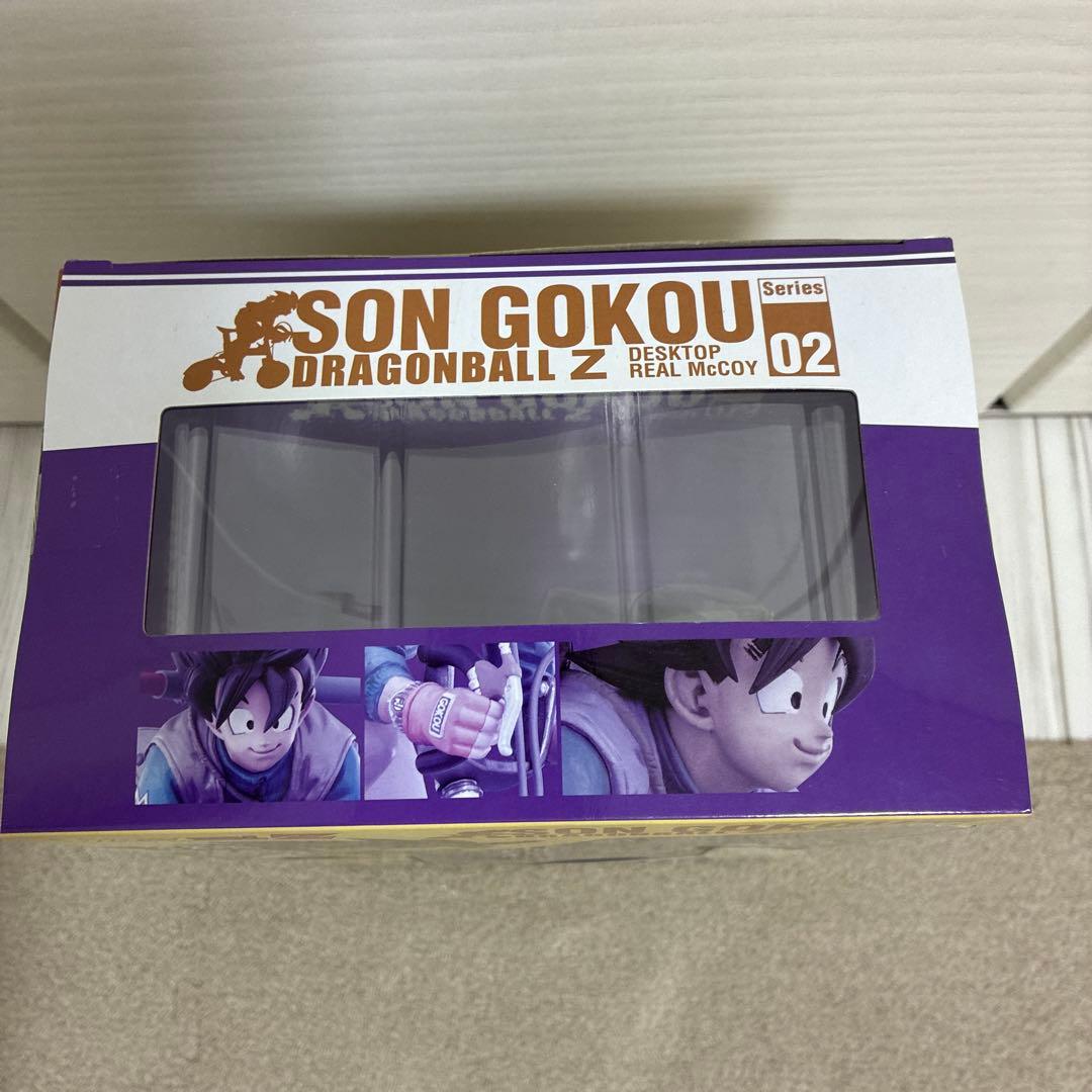 【新品未開封】ドラゴンボールZ デスクトップリアルマッコイ 02 孫悟空 自転車
