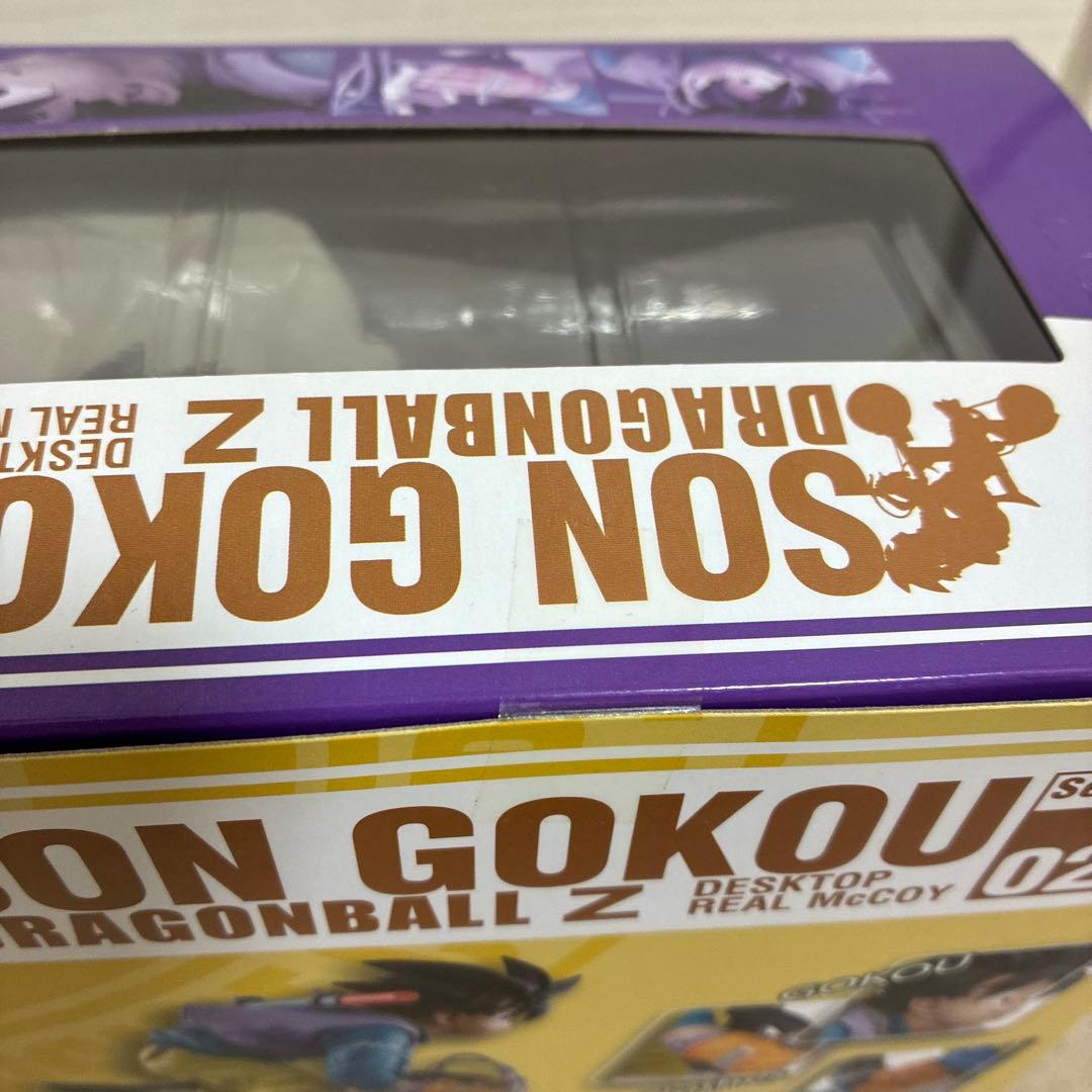 【新品未開封】ドラゴンボールZ デスクトップリアルマッコイ 02 孫悟空 自転車
