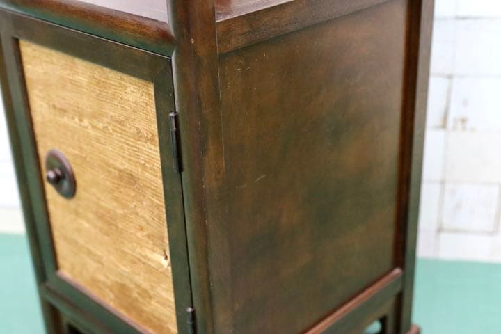 GMFN62○松本民芸家具 A型電話台 ミズメザクラ 民芸家具 飾り台 花台 ク