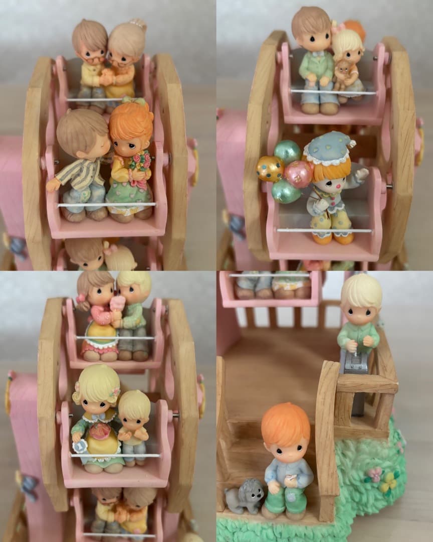 プレシャスモーメント　Precious Moments　観覧車　オルゴール　置物