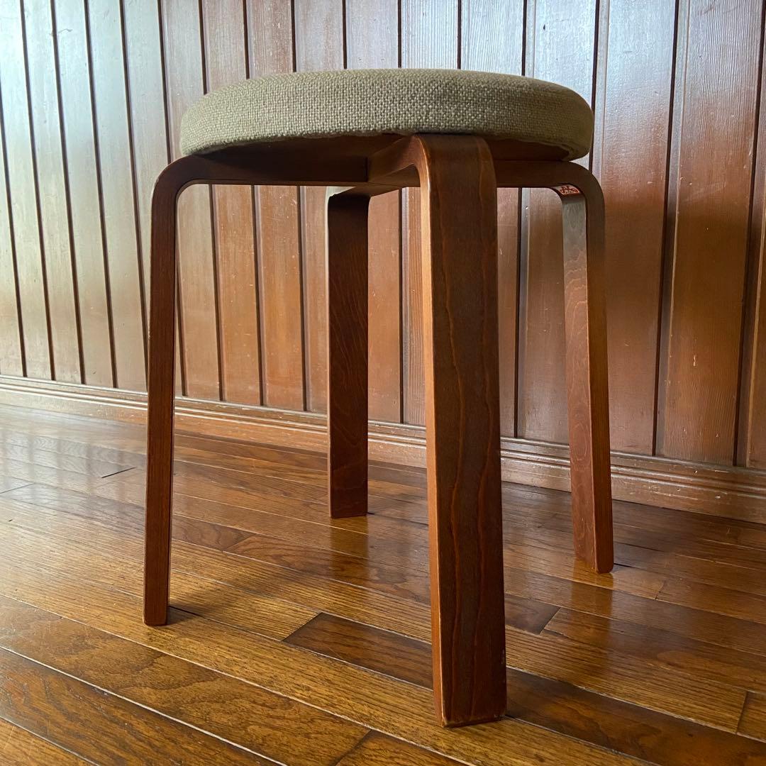 ビンテージ　スツール　丸椅子　北欧風　廃盤品