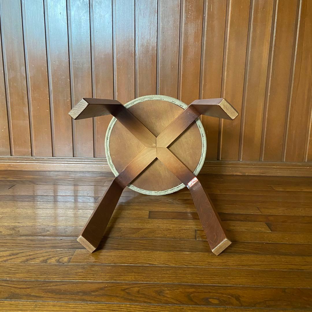 ビンテージ　スツール　丸椅子　北欧風　廃盤品