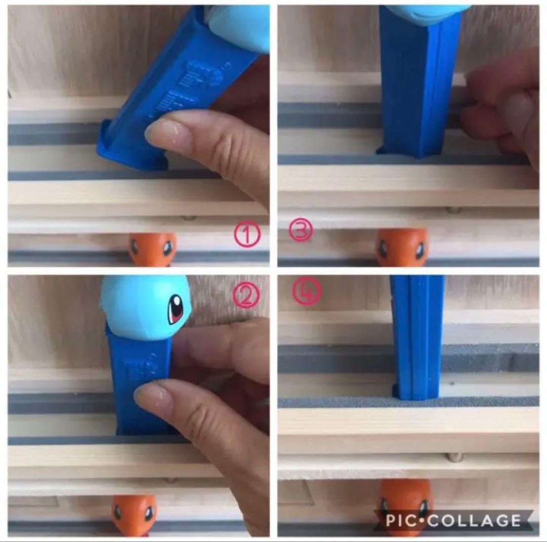 ●仕様変更可能/PEZ専用ディスプレイラック2台セット