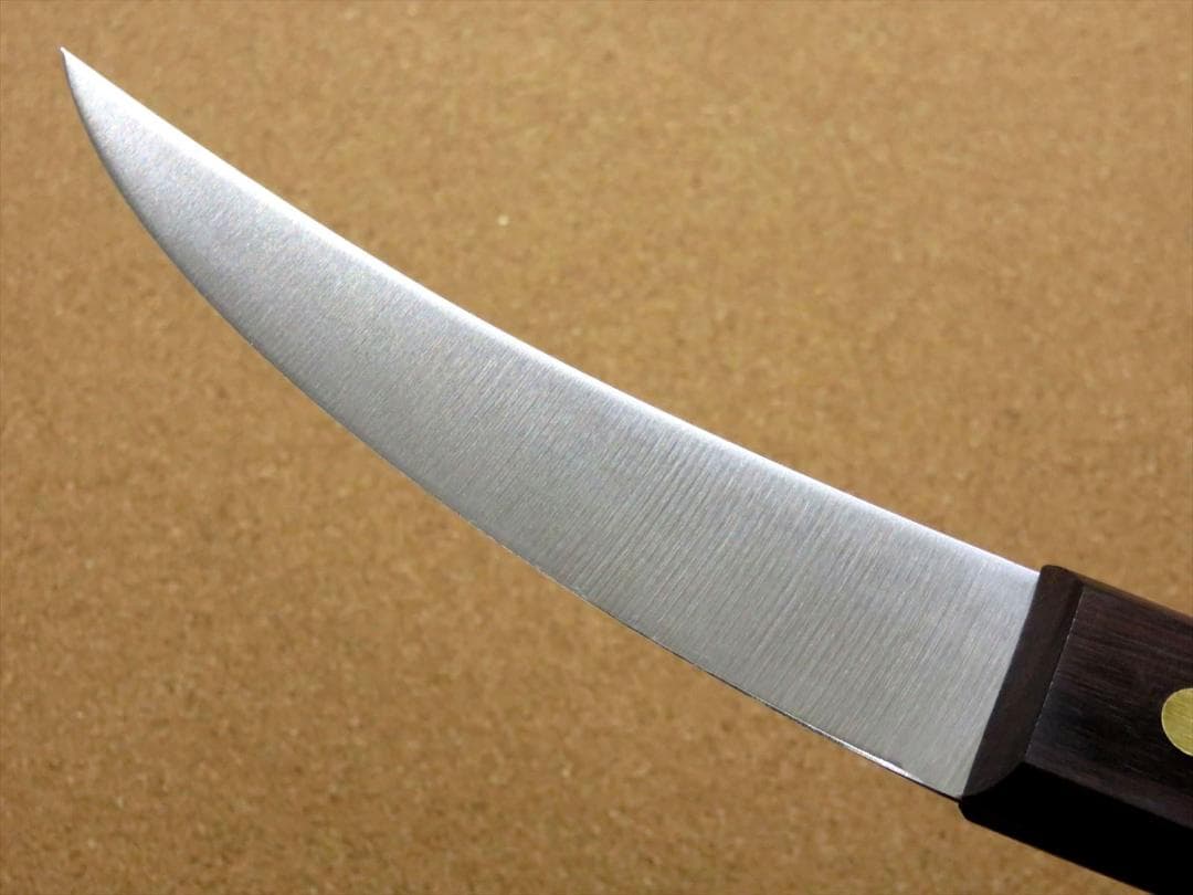 関の刃物 頭取り 150mm 正広 日本鋼 ハガネ 肉解体 狩猟包丁 右利 片刃