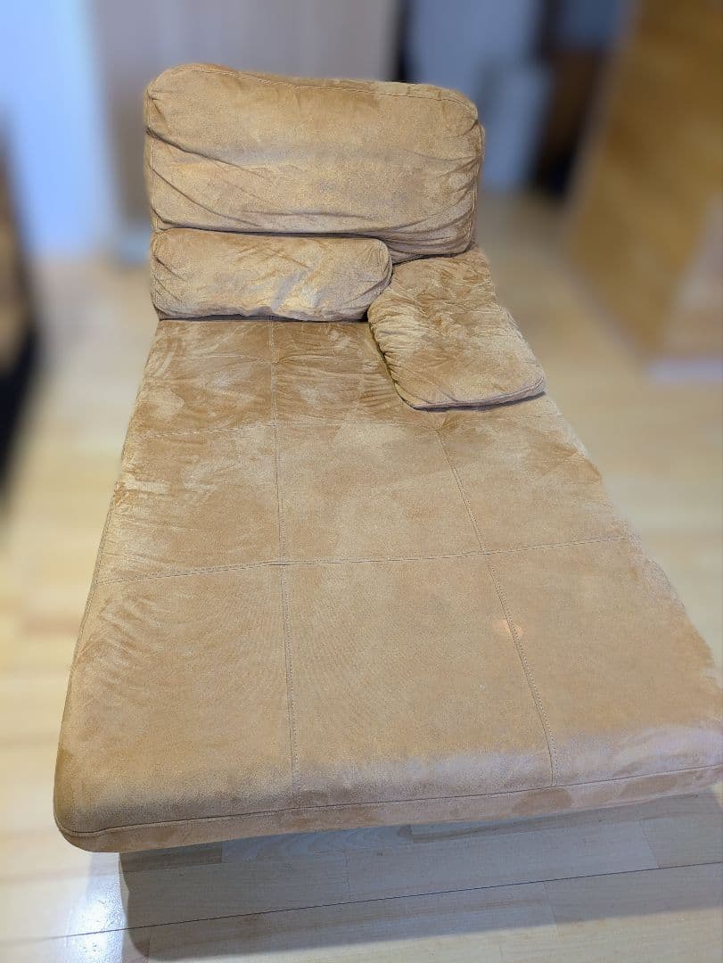 ②　関家具　リラックスフォーム　トレビソ　スモールカウチ左　キャメル