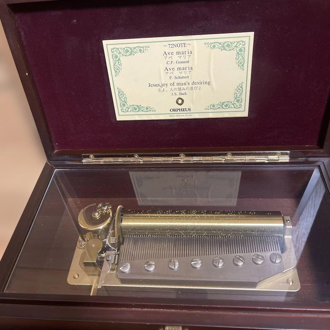 ORPHEUS 72弁　サンキョーオルフェウスオルゴール