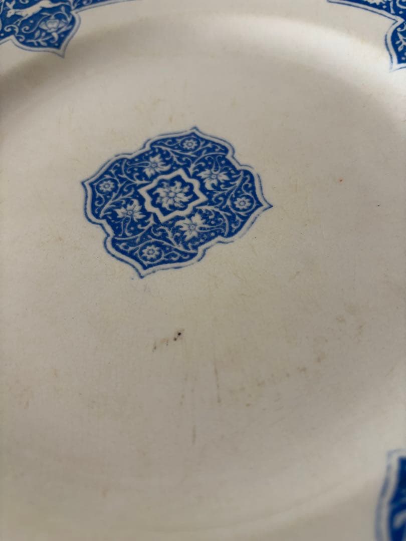 フランス アンティーク プレート ウサギ