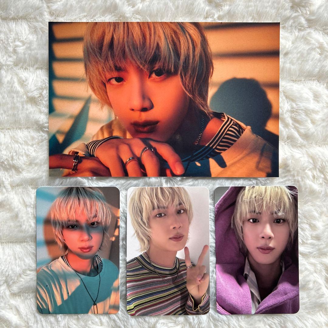 BTS JIN ジン 'HAPPY' トレカ ポスカ コンプセット - メルカリ