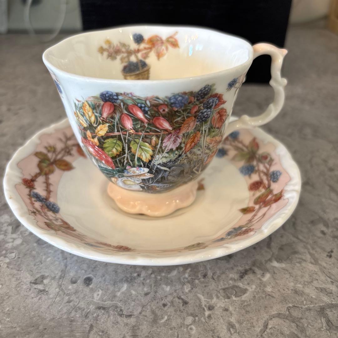 ロイヤルドルトン ブランブリーヘッジ カップやプレートなど5点セット