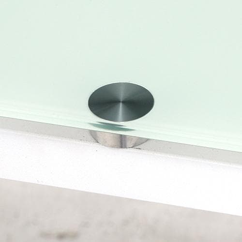 《新品・送料無料》ワークデスク ガラストップ 110×45cm ホワイト