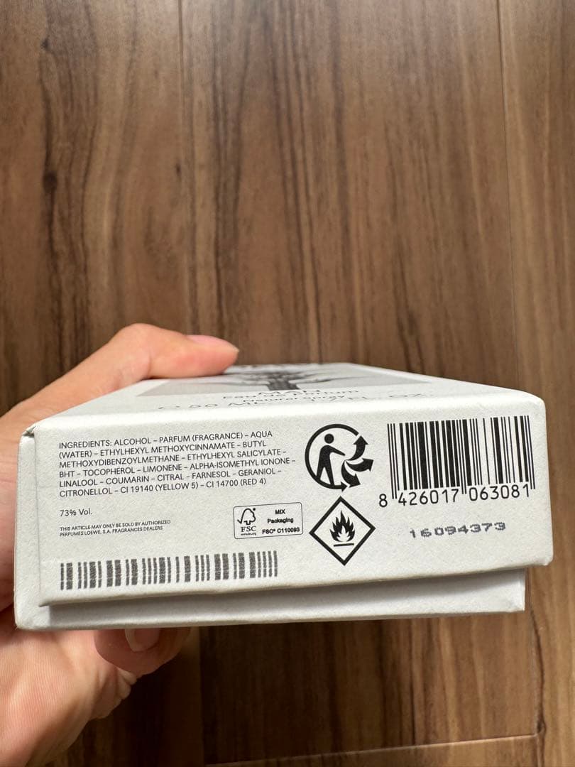 香水(男性用) LOEWE 001 MAN Eau de Parfum 50ML