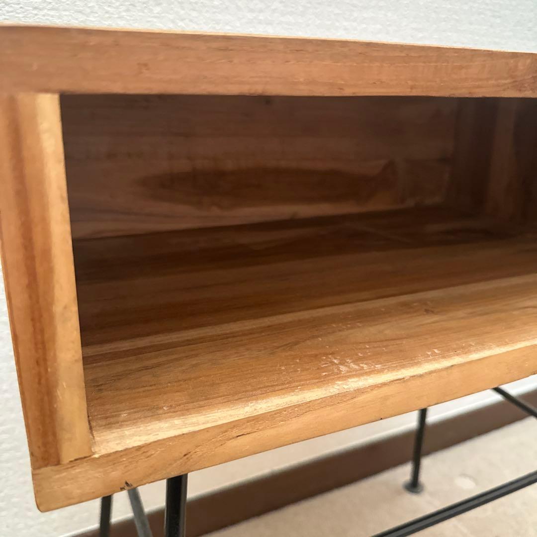 ナチュラルウッド サイドテーブル