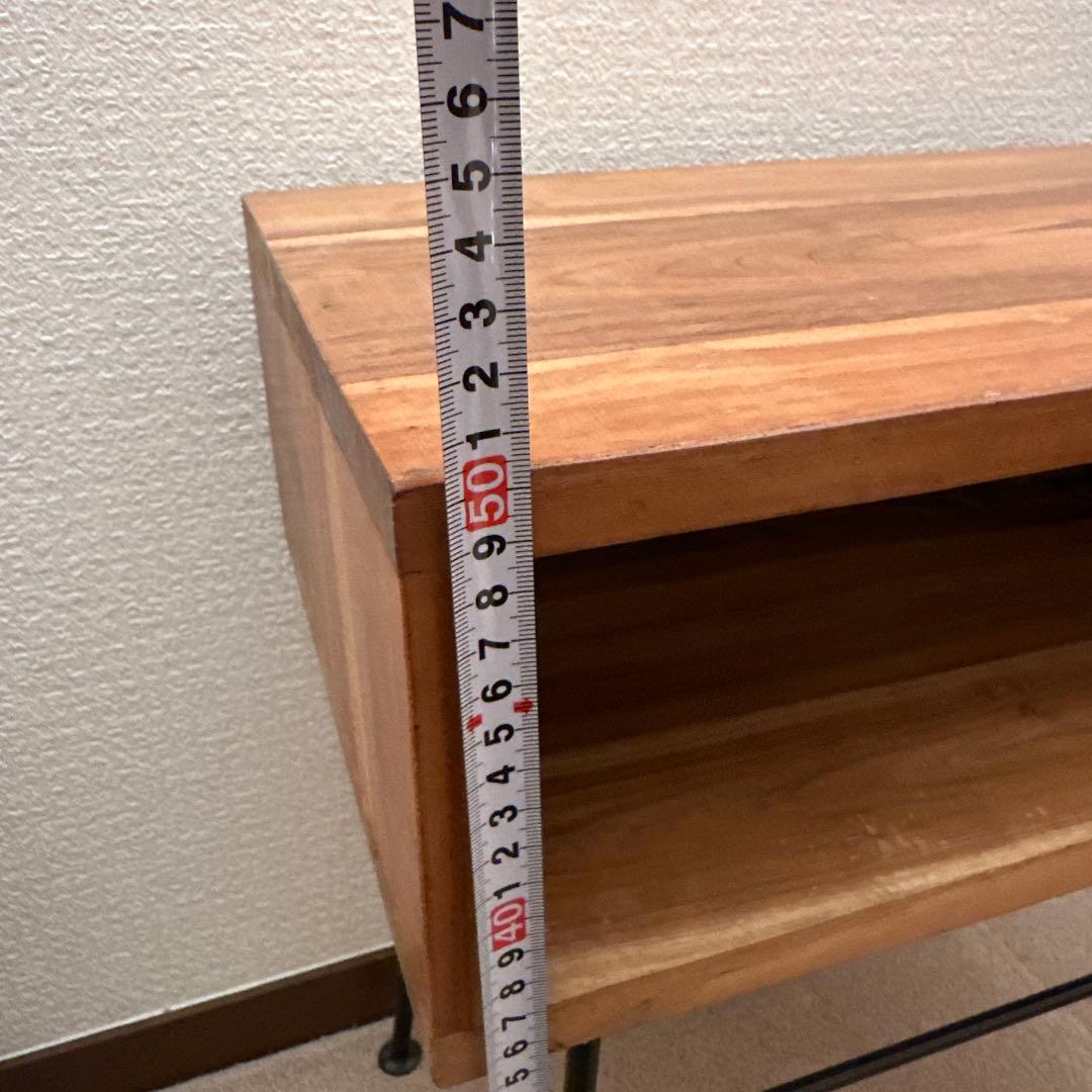 ナチュラルウッド サイドテーブル