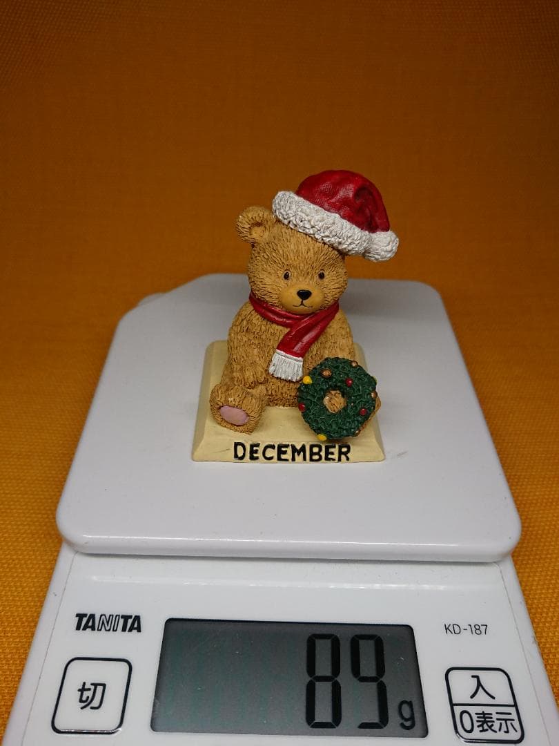 クマ　熊　テディベア　オブジェ　置物　インテリア　工芸品　美術品　A3277