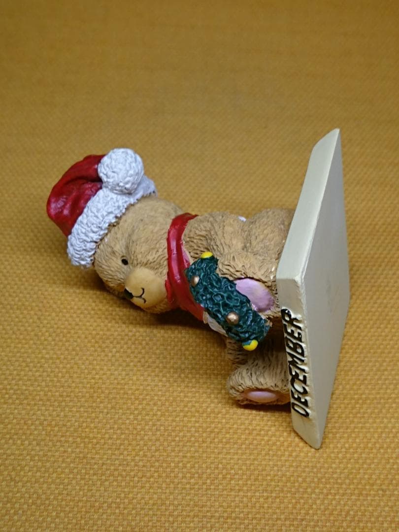 クマ　熊　テディベア　オブジェ　置物　インテリア　工芸品　美術品　A3277