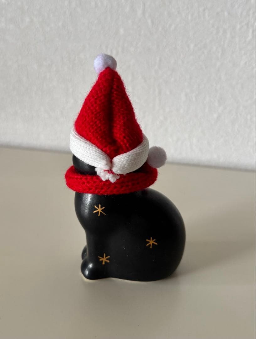 LISA LARSONリサラーソン 限定 猫 マンズ　スノーゴールド 置物