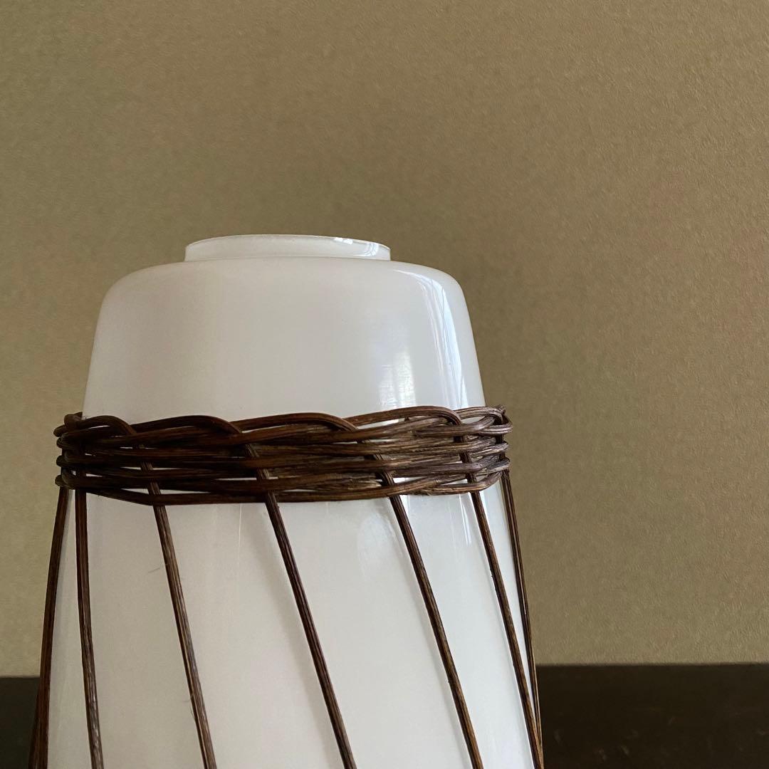 天井照明　和モダン　乳白ガラス　昭和レトロ　ペンダントライト