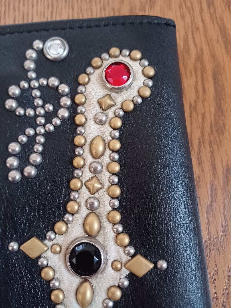 スタッズ 長財布