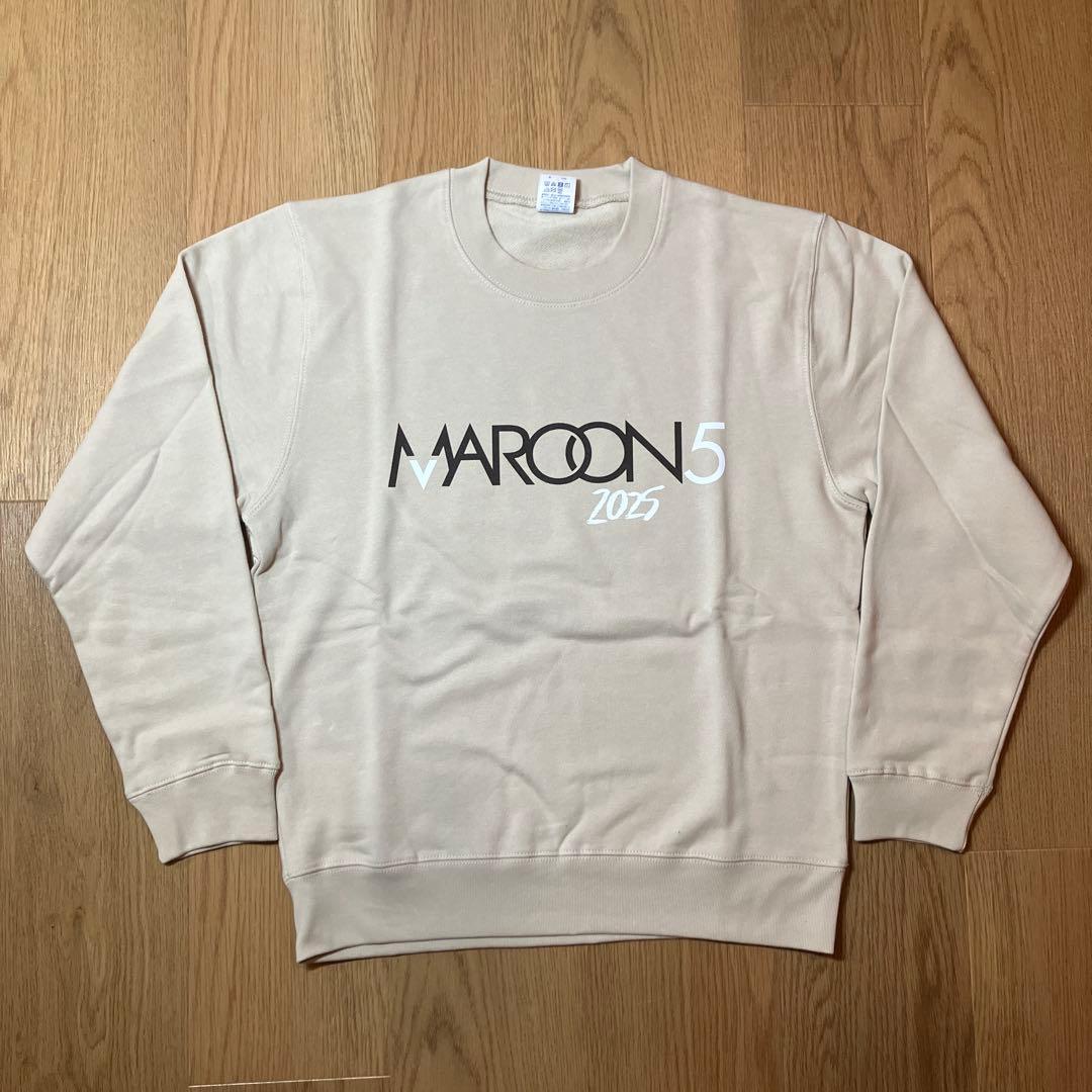 未使用品】マルーン5 2025年 来日 ポップアップストア限定 トレーナー S