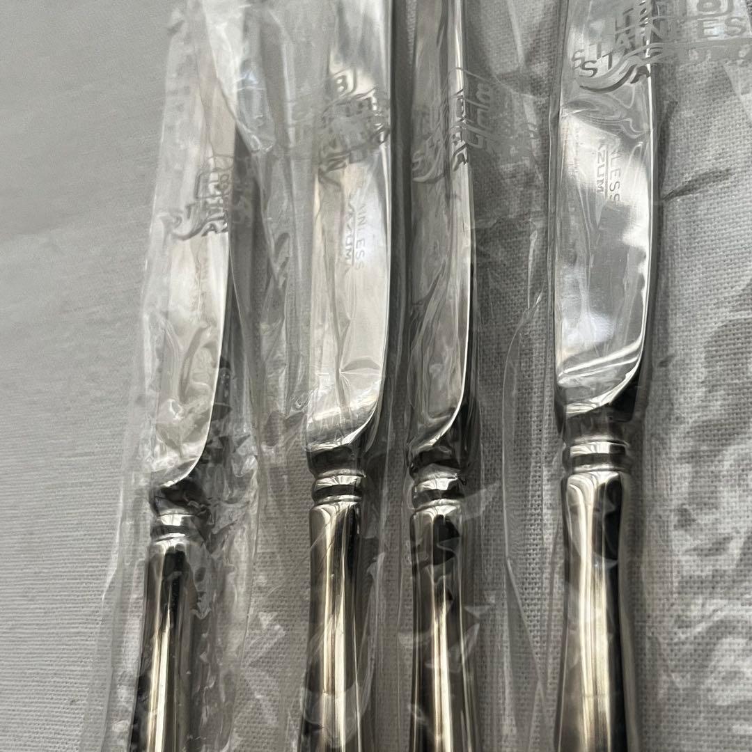 アズマ インペリアル 18-18ステンレス フルーツナイフ 4本 カトラリー