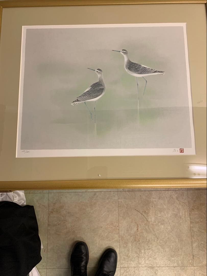 上村淳之　親子3代、文化勲章、受賞者リトグラフ