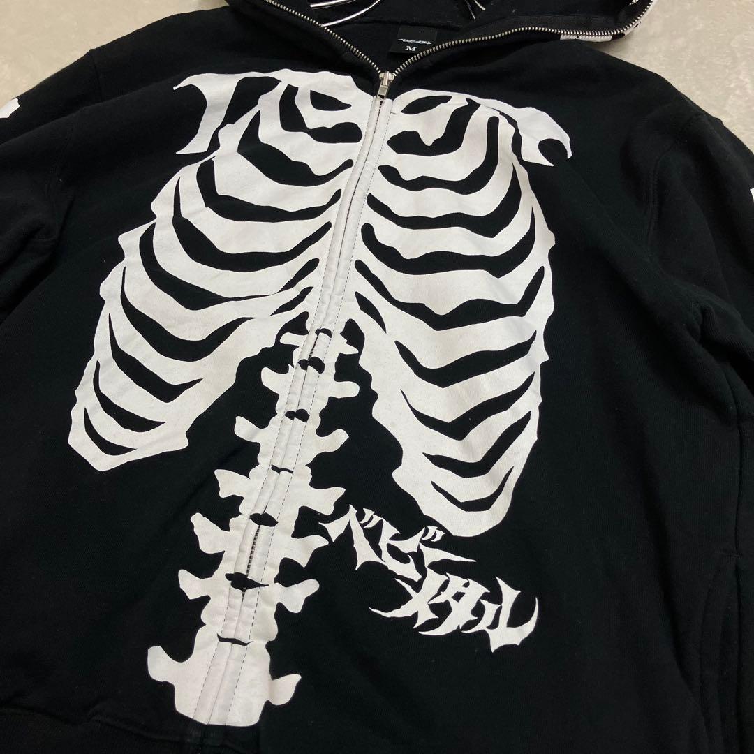 ベビーメタル BABYMETAL 骨パーカー＆パンツ セットアップ Mサイズ