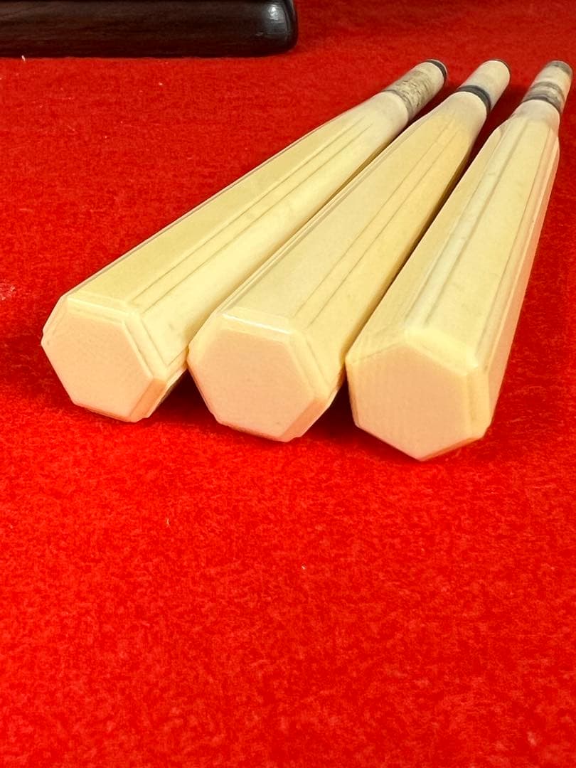 三味線　糸巻き　天然素材　三本セット　　　　　H--041