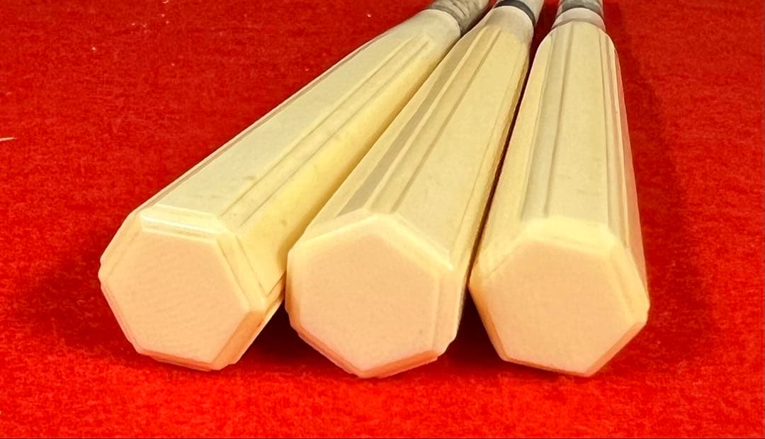 三味線　糸巻き　天然素材　三本セット　　　　　H--041