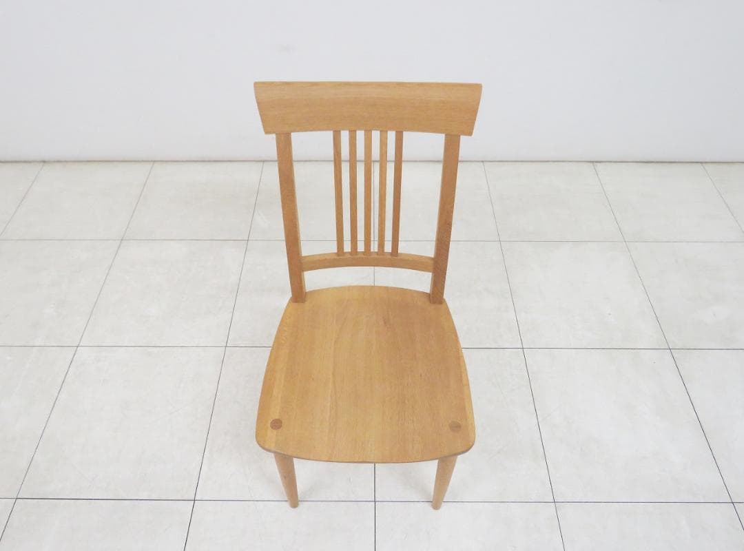 飛騨家具 柏木工 杜 ダイニングチェア オーク無垢材 IDC大塚家具 ③