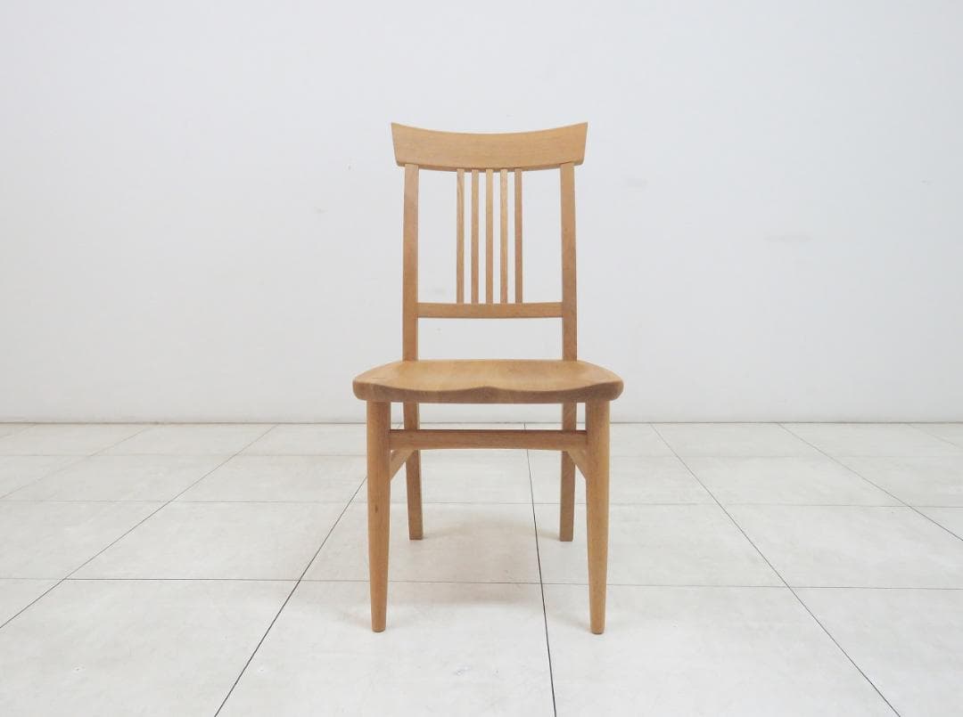 飛騨家具 柏木工 杜 ダイニングチェア オーク無垢材 IDC大塚家具 ③